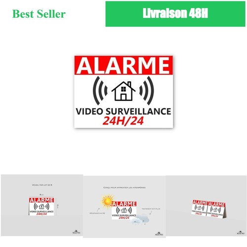 Stickers alarme vidéo - stickers,