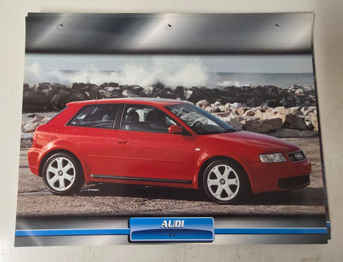 Audi carte fiche voiture - audi,