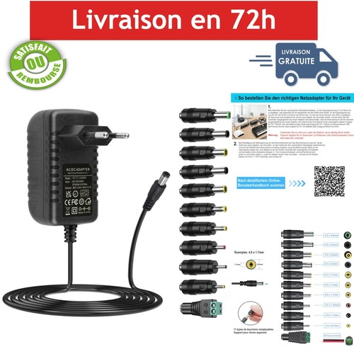 Adaptateur secteur a - v, 3