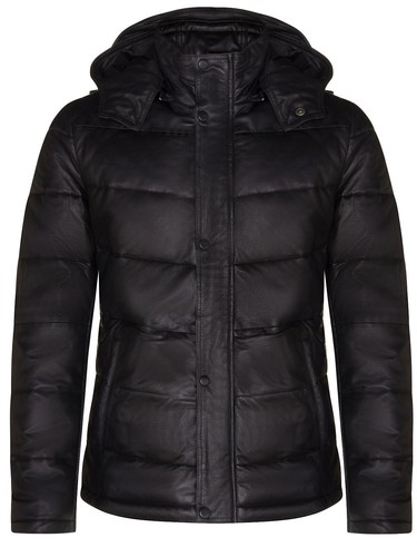 Veste cuir homme - en,