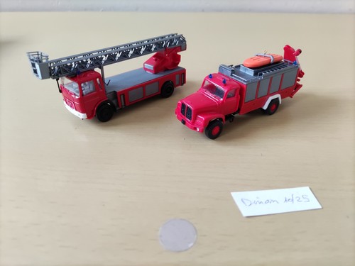 Camions pompiers 1 87e - 2,