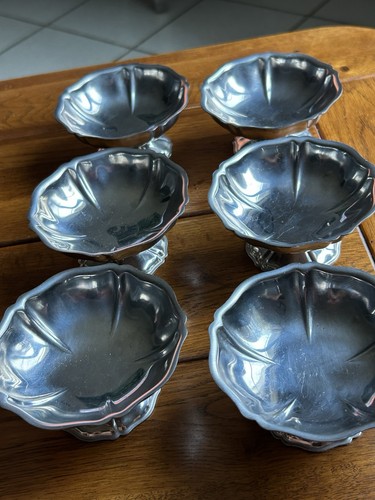 Lot coupes glace inox - 6, À