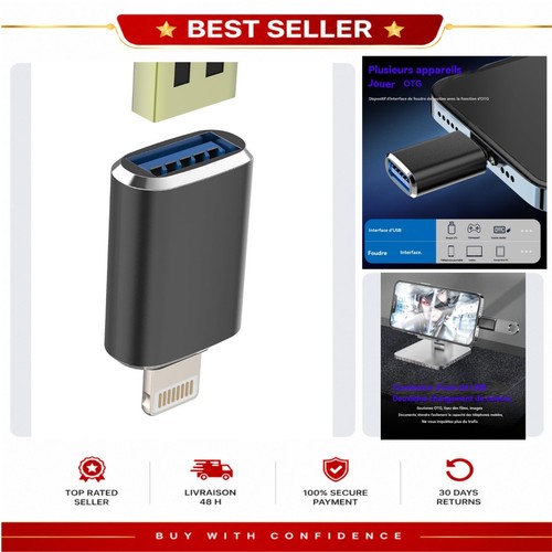 Adaptateur lightning vers - adaptateur,