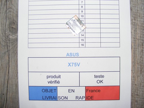 Carte wifi pour asus x75v - asus,