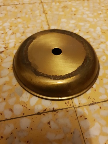 Rosace plafonnier laiton - plafonnier, en