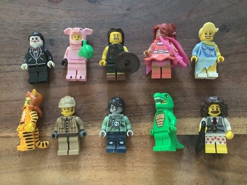 Lot personnages minifig - personnages,