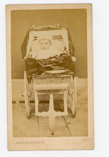 Photo cdv 1860 baby - photo, 1860,