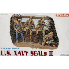 US NAVY SEALS II KIT 1:35 Dragon Kit Figure Militari Nouveau modèle