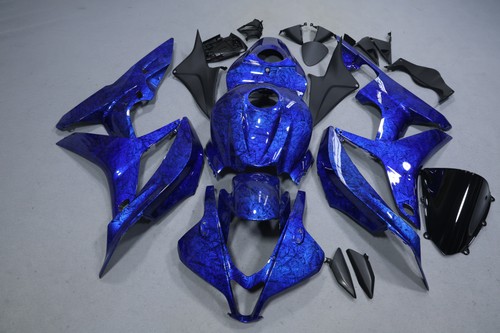 Blue forged carbon fiber - blue,
