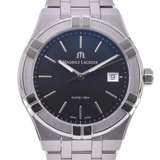 MAURICE LACROIX icon date AI1108-SS002-330-1 Quartz Men's Watch L#143036