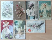 CPA x 7 * FANTAISIE ange