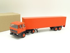 Lion Car SB 1/50 - DAF 3300 Turbo Semi Trailer Orange