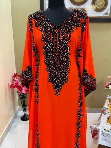 Caftan mariage orange - caftan, de