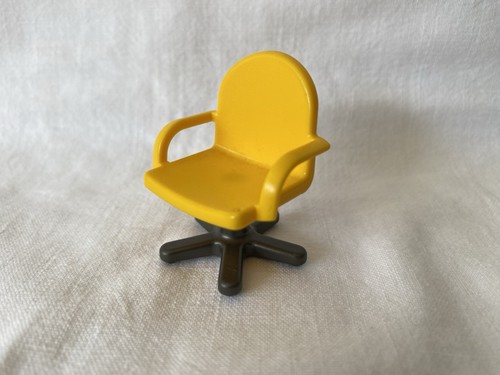 Playmobil siège bureau jaune - siège,