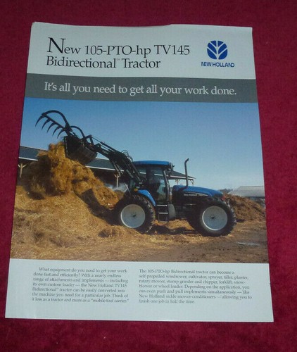 New holland 105 pto 145 - new, 105-pto-hp