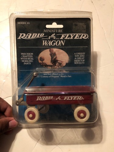 Miniature radio flyer wagon - miniature,