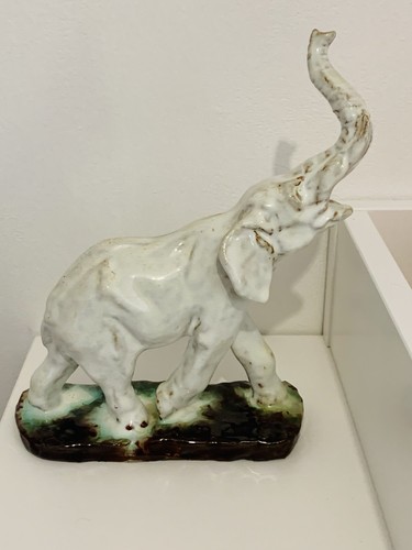 Sculpture éléphant poterie - Éléphant,