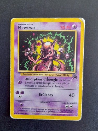 Carte pokémon mewtwo - carte,
