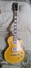 Stagg Electric Guitar LP Style- Gold Top 