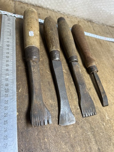 Lot outils anciens - outils, burin