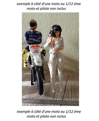 Figurine moto 12 éme - moto, 1/12
