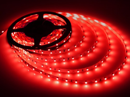 Mètre ruban led - led, rouge