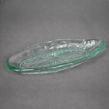 Ravier Ovale en Verre Moulé
