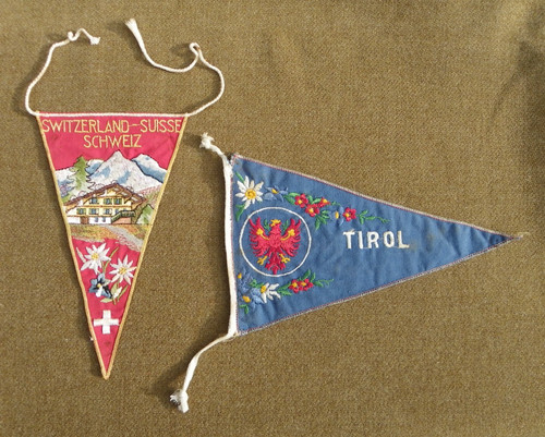 Fanions drapeaux vintage - fanions,