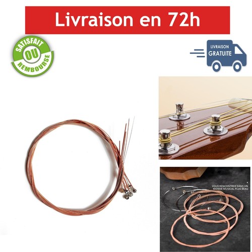 Cordes guitare acoustique - , 6