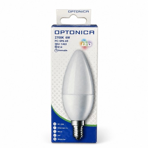 Optonica lampe bougie led - optonica, À