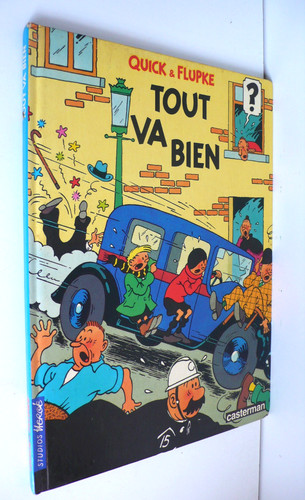 Quick flupke hergé - quick,