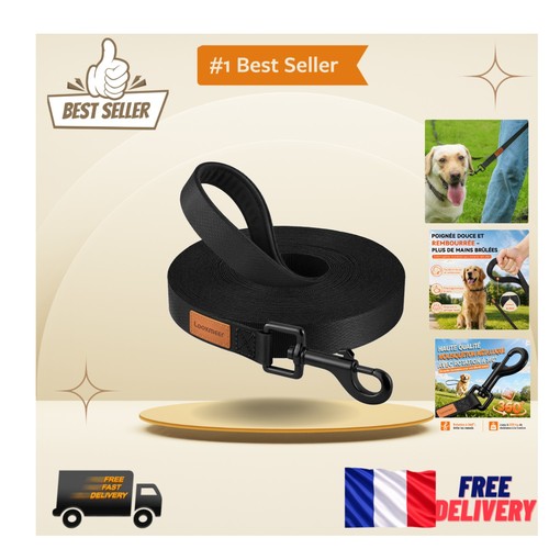 Laisse chien longue 30m - 3m, à