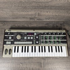 Korg MICROKORG 37 Keys Analog Modeling Synthesizer/Vocoder - W/ Power Supply 
