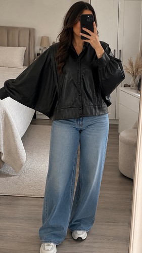 Kengi veste bomber - , cuir