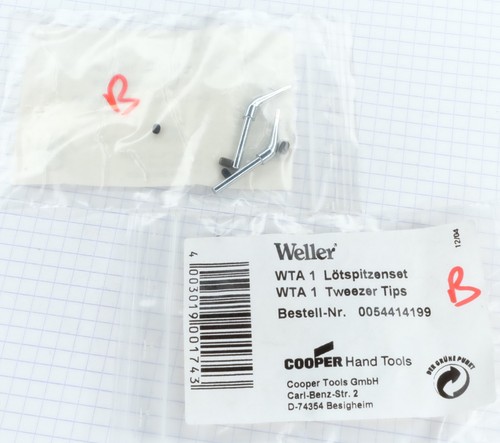 Weller wta panne - pour, fer