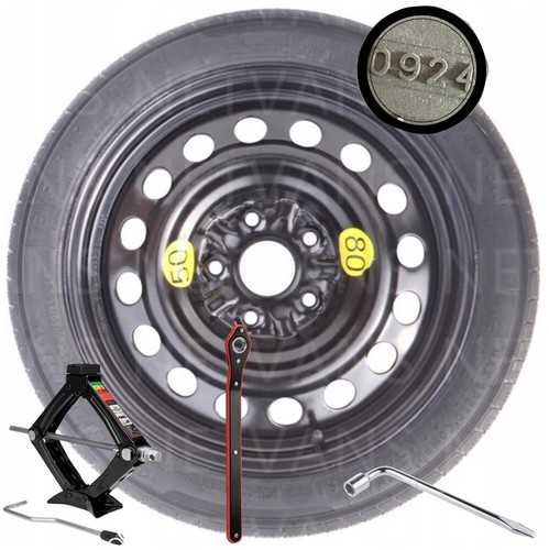 Roue secours galette - de,