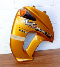 Honda XL1000V Varadero Left Fairing Panel Gold With Indicator