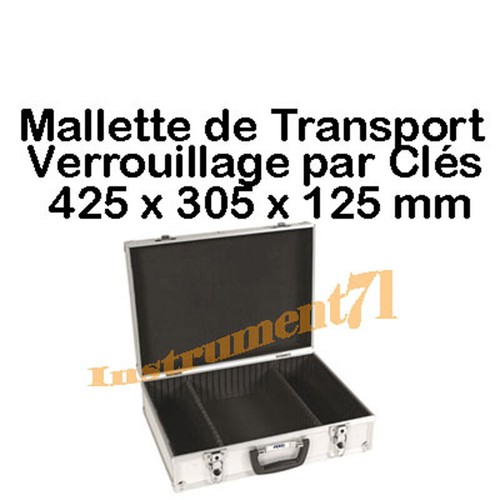 Valise aluminium avec - 1,