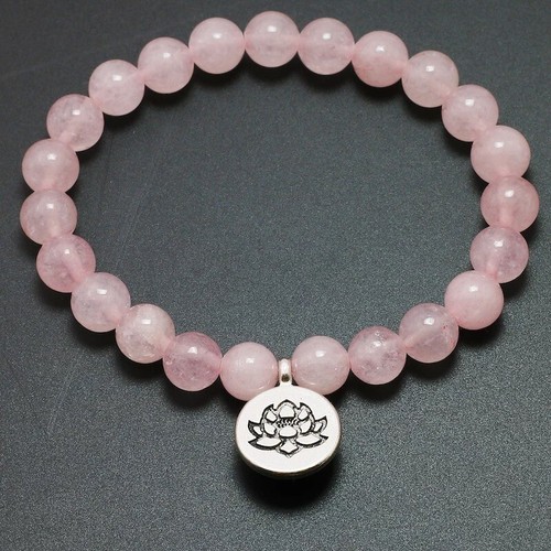 Bracelet quartz rose du - quartz,