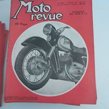 moto revue n 1246 9/7/1955 essai maico 400cc taifun