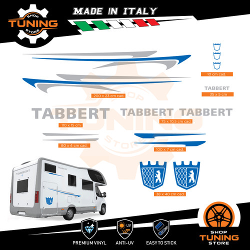 Autocollants camper kit - autocollants,
