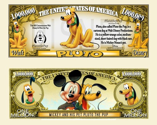 Pluto billet 1 million - !,