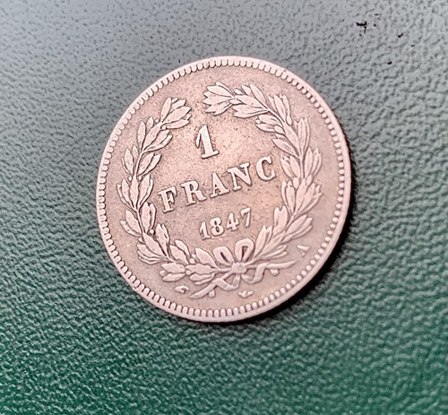 Pièce franc 1847 louis - pièce,