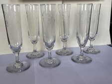 Lot de 6 verres anciens