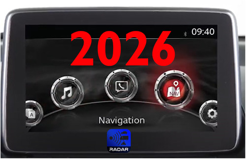 Carte gps mazda - mazda, europe