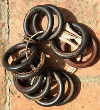 Lot de 10 Anneaux de Rideaux