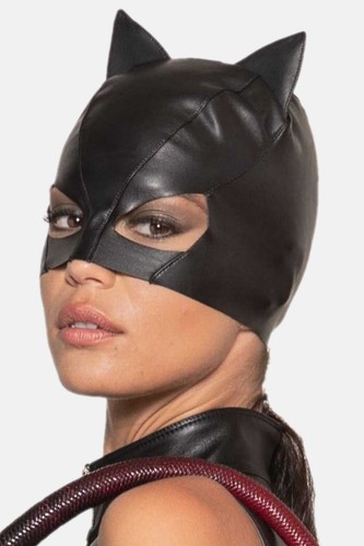 Masque petit chat - en, cuir