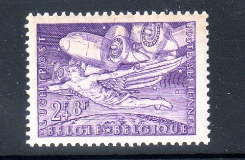 Belgium air post - air, semi-postal