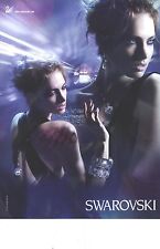 ADVERTISING 2006 SWAROVSKI bjoux earrings