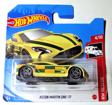 Hot Wheels - Aston Martin One-77 - Carte Courte 1:64 - HW Rescue 2021 - GTB13